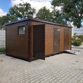 Conteneur en panneaux sandwich avec toilettes 6,00×3,00 agri-tract