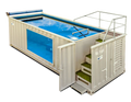 Piscine panoramique en conteneur de 6,05 x 2,44 m agri-tract