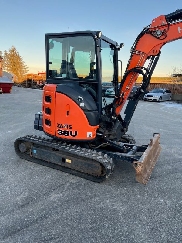 Hitachi ZX38-5A agri-tract