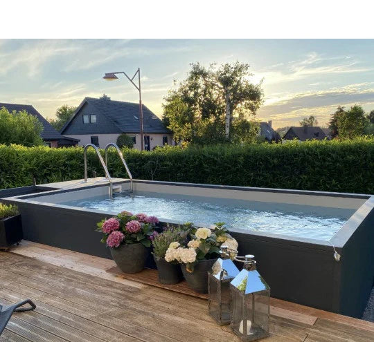 Conteneur mobile pour piscine 5m25 x 2m55 x 1m26 agri-tract