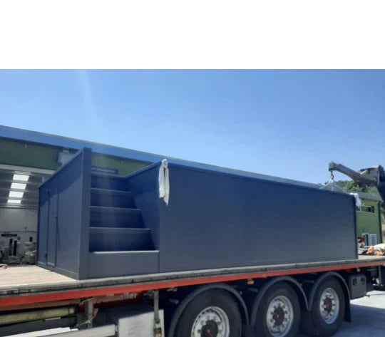 Conteneur mobile pour piscine 5m25 x 2m55 x 1m26 agri-tract