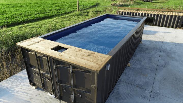 Piscine conteneur « One Tripper » de 6 m x 6 m agri-tract