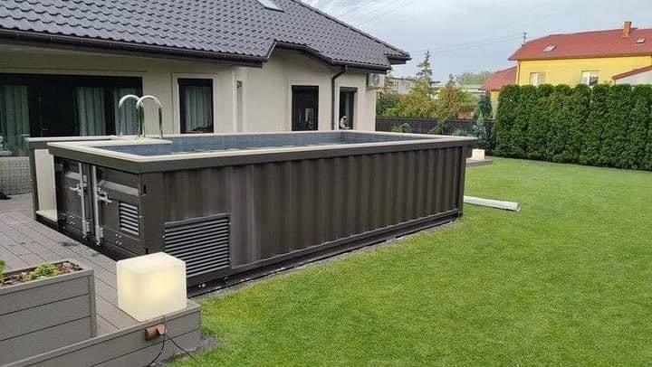 Piscine conteneur « One Tripper » de 6 m x 6 m agri-tract