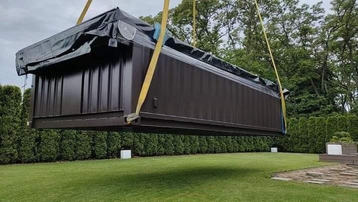 Piscine conteneur « One Tripper » de 6 m x 6 m agri-tract