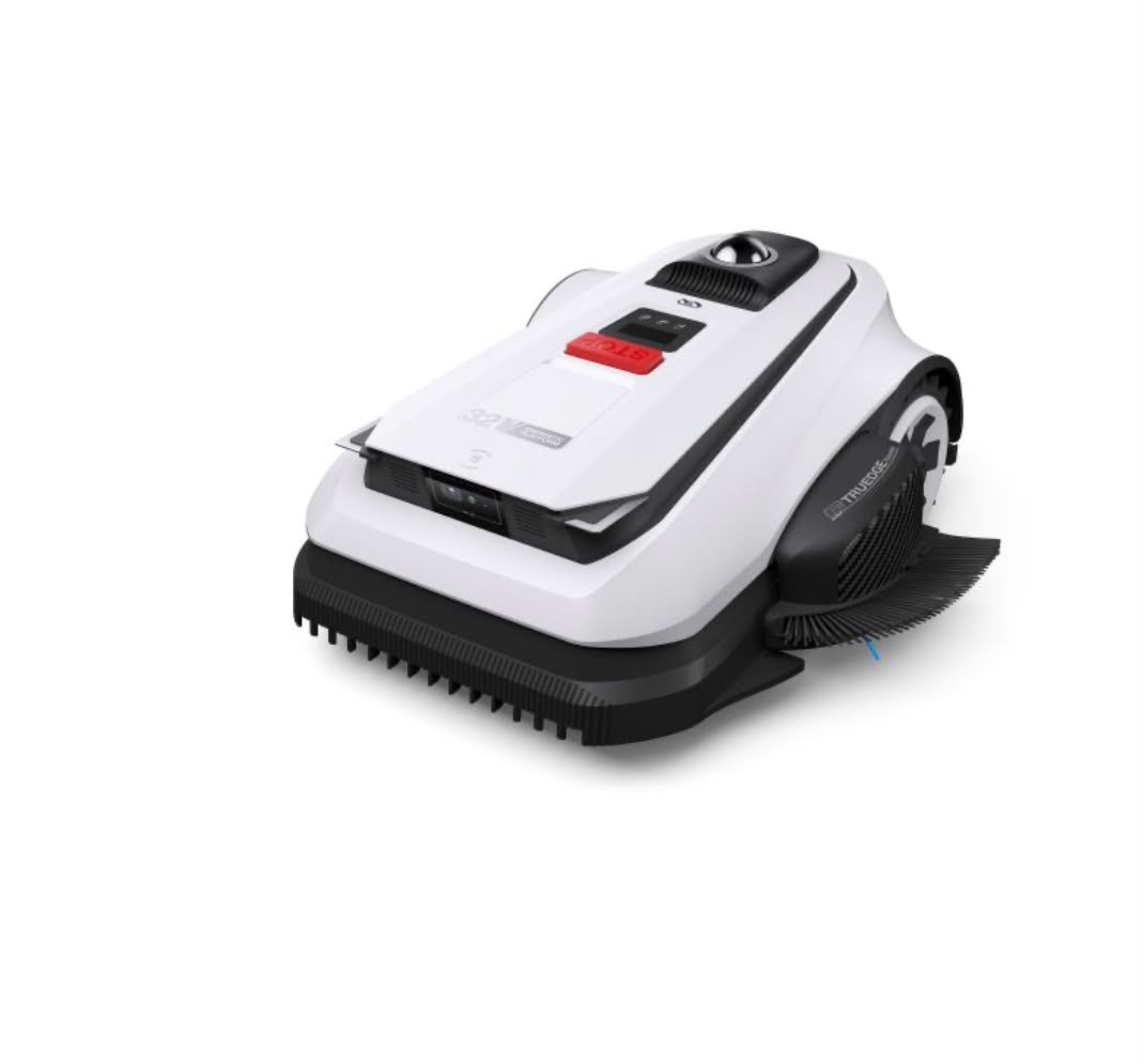 Ecovacs Corta Relva Robótico GOAT A1600 LiDAR Pro Care Kit Preto e Branco TIRESPARK