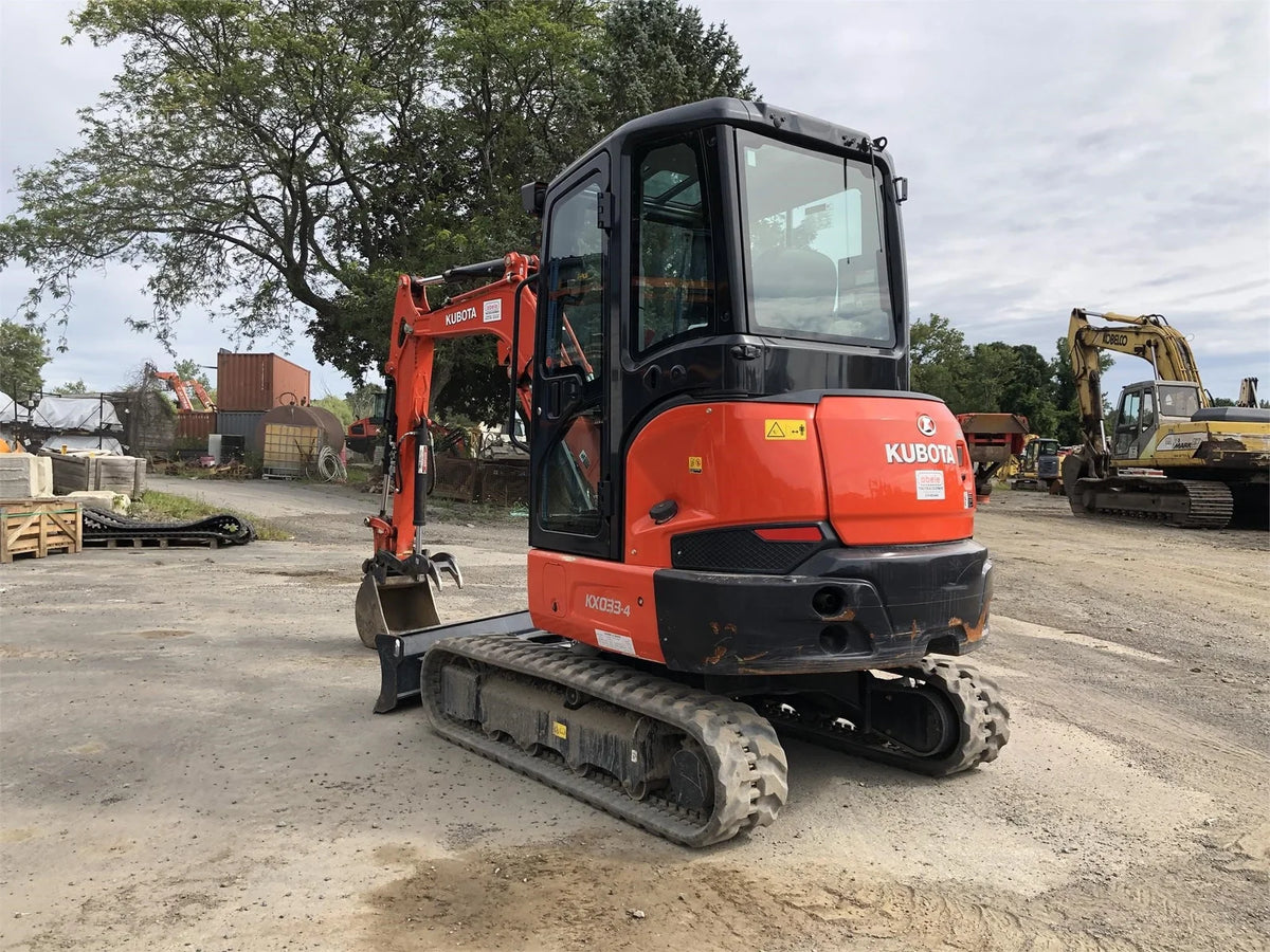 Kubota KX033-4 agri-tract