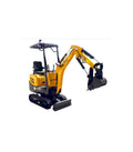 Mini-pelle KPC KT12SD Pro, deux vitesses, diesel agri-tract