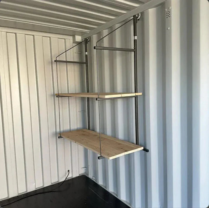 Conteneur maritime de 20 pieds pour une boutique ou un kiosque Zen-Box agri-tract